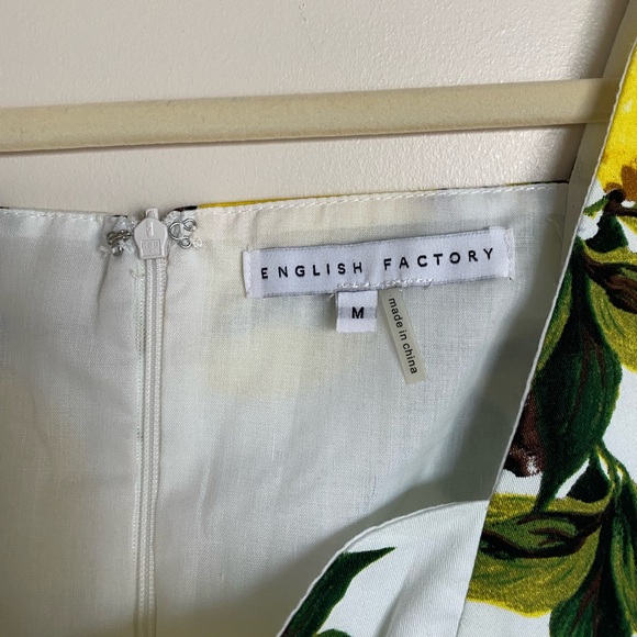 Lemon Puff Sleeve Mini Dress - Picture 5 of 7